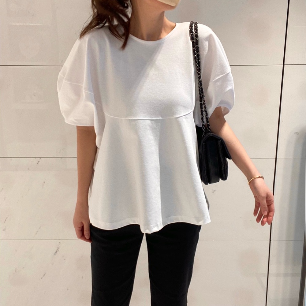 Puff Sleeve Short-Sleeve Tee